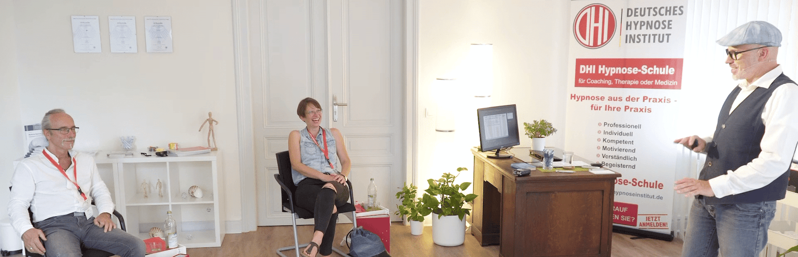 Blick in den Hypnoseraum